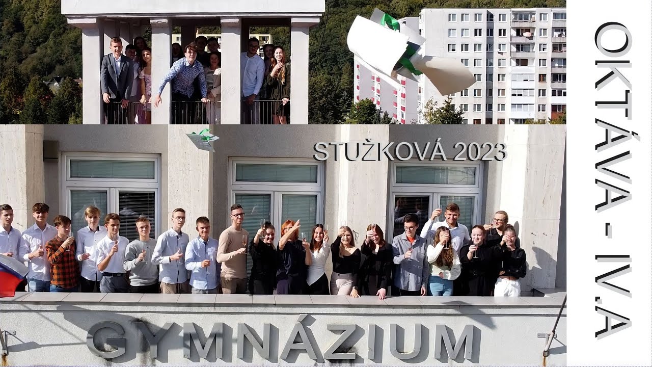 stužková oktáva + IV.A - gymnázium Snina 2023