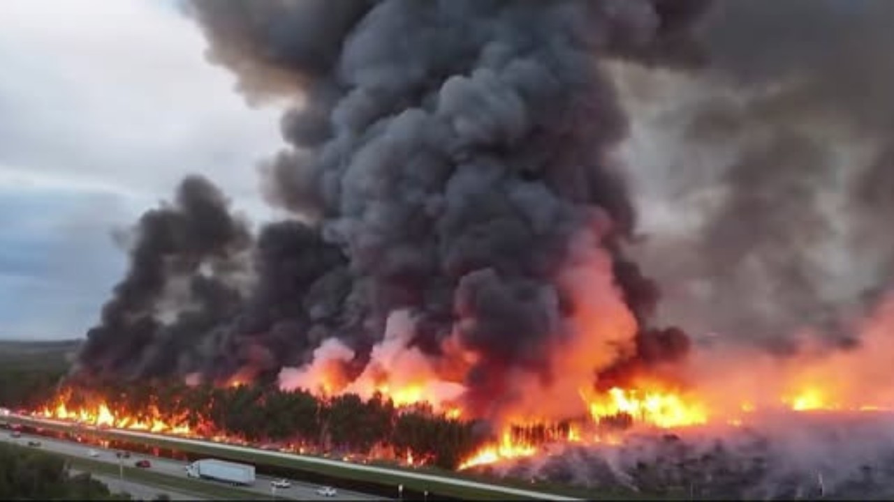 🚨 U.S. Wildfire Emergency: Hawk Fire Tops 15,000 Acres, 42,000 Under Evacuation Orders