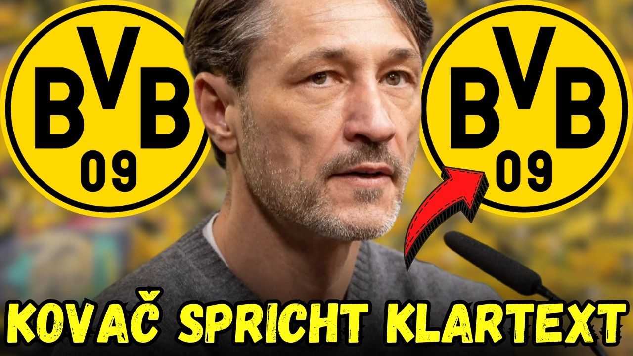 Niko Kovač spricht Klartext vor Köln: Was seine Aussagen über die Situation beim BVB verraten