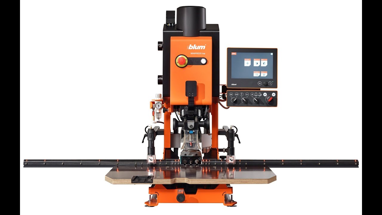 Premiéra - vrtací a lisovací stroj MINIPRESS top M75E2000