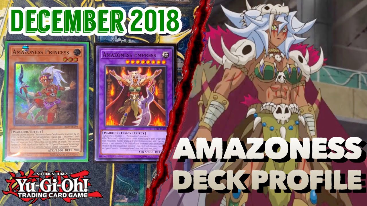 Yu-Gi-Oh! Amazoness Deck Profile ft. Amazoness Empress | Legendary Duelists | December 2018