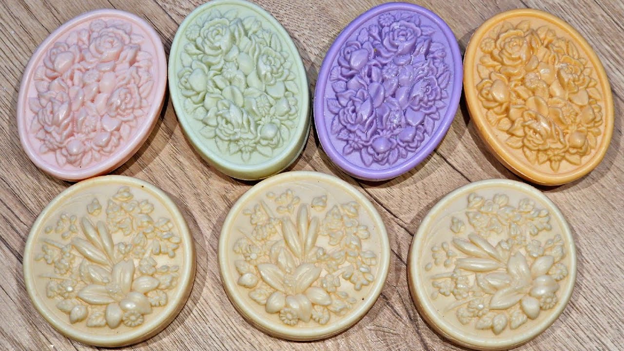 ASMR SOAP. 🩷💜🤍Резка сухого мыла. Satisfying video🤍💜🩷