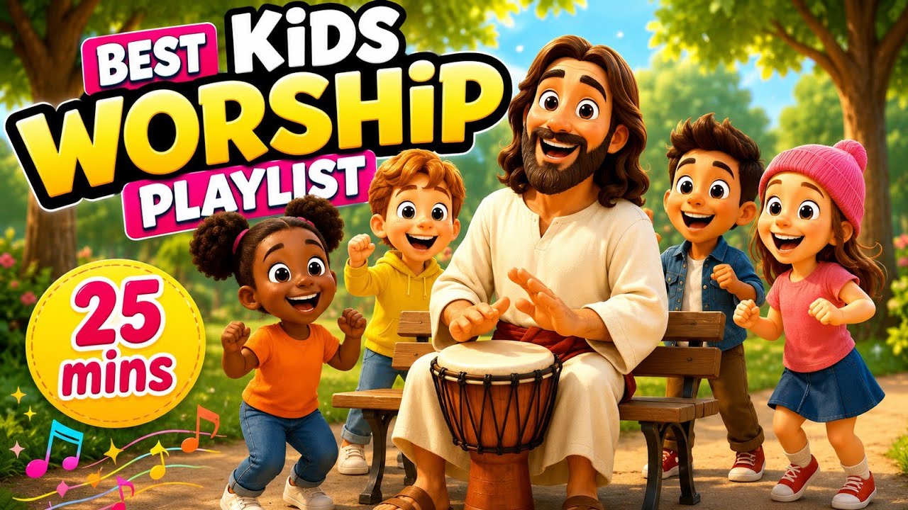 25 Minutes of Kids Joyful Sing Along Songs |12 Original Christian Songs for Kids With Actions