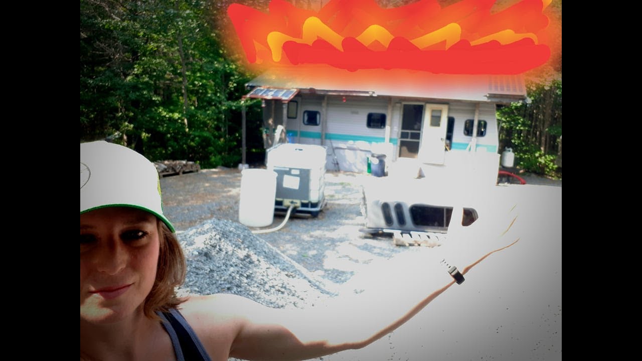 Working On Outside Projects During a HEAT WARNING!!