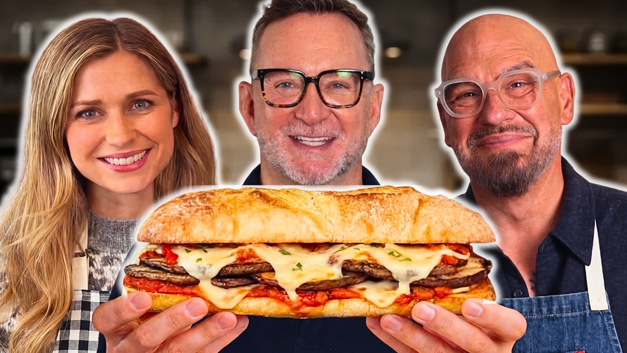 Easy Portobello Mushroom Parmesan Subs | Vegetarian Comfort Food