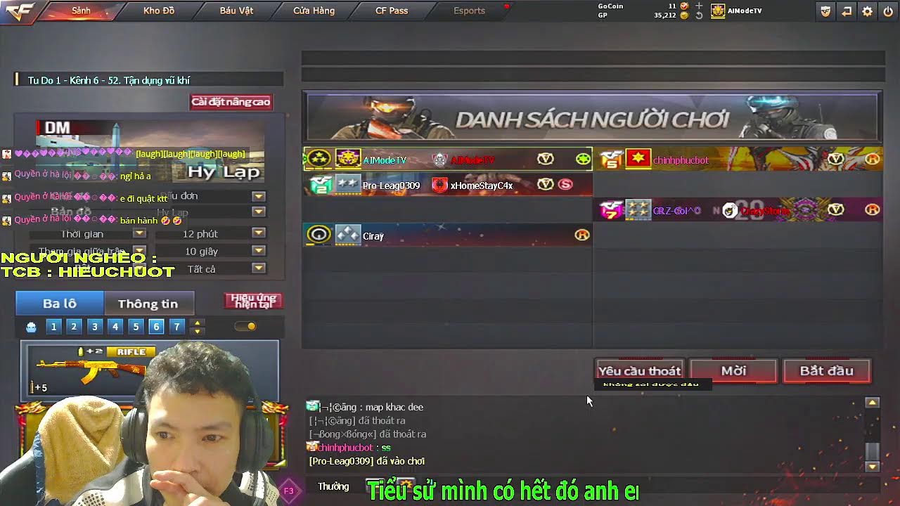 LIVE : Cày rank AI crossfie VN AIModeTV