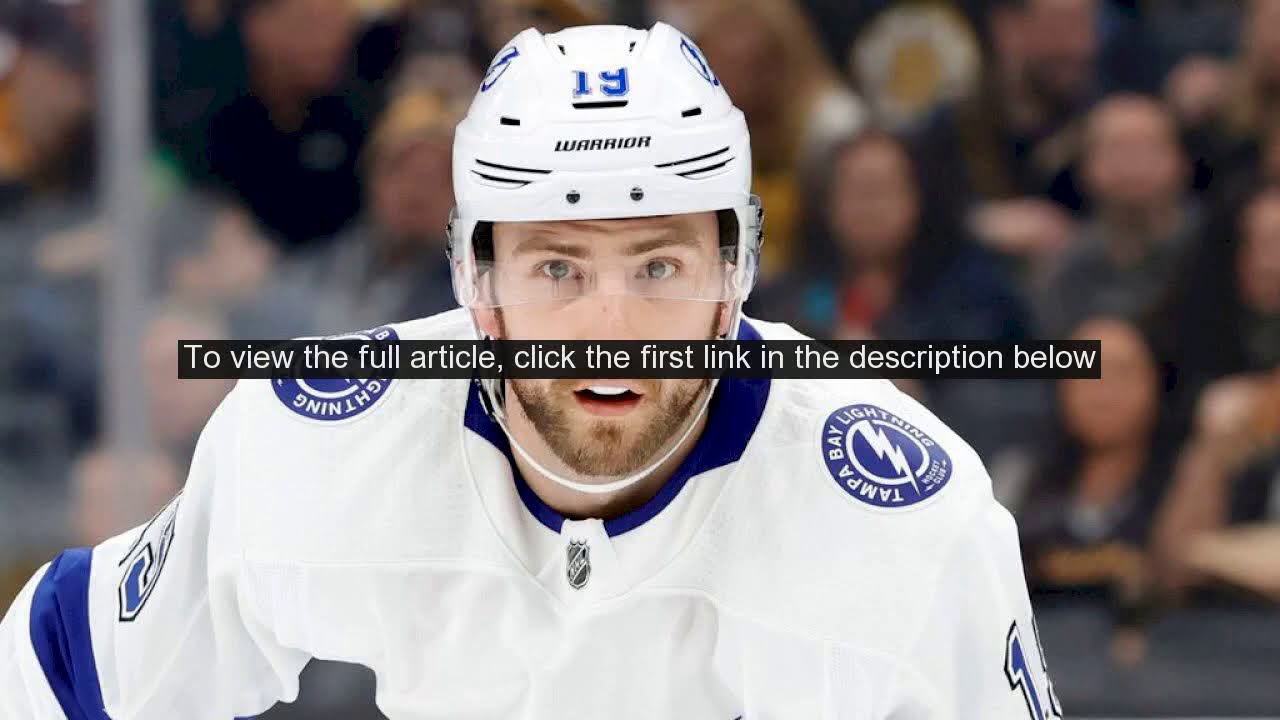 Lightnings Barclay Goodrow delivers vicious hit to Bruins Anders Bjork