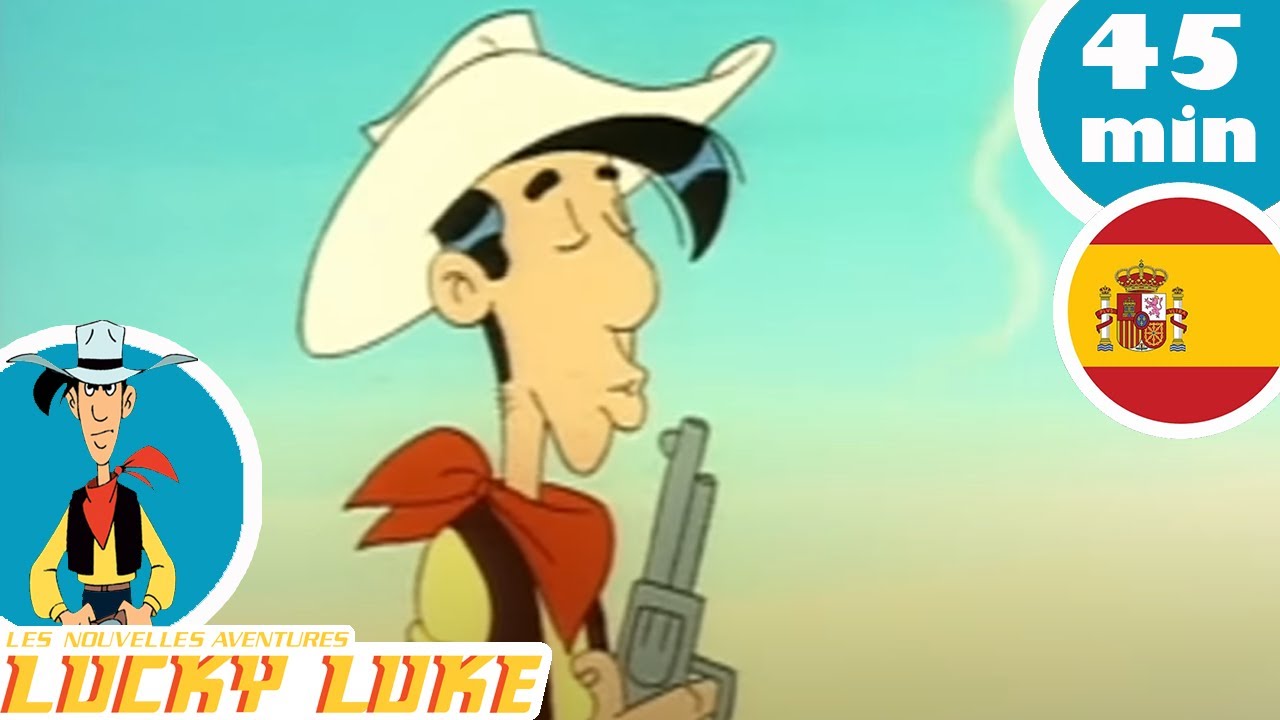 🤠 Lucky Luke dispara más rápido que su sombra 🤠 - LUCKY LUKE CASTELLANO