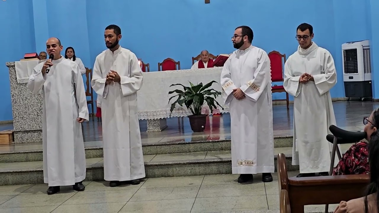 Despedida dos seminarista na nossa paróquia São Sebastião 