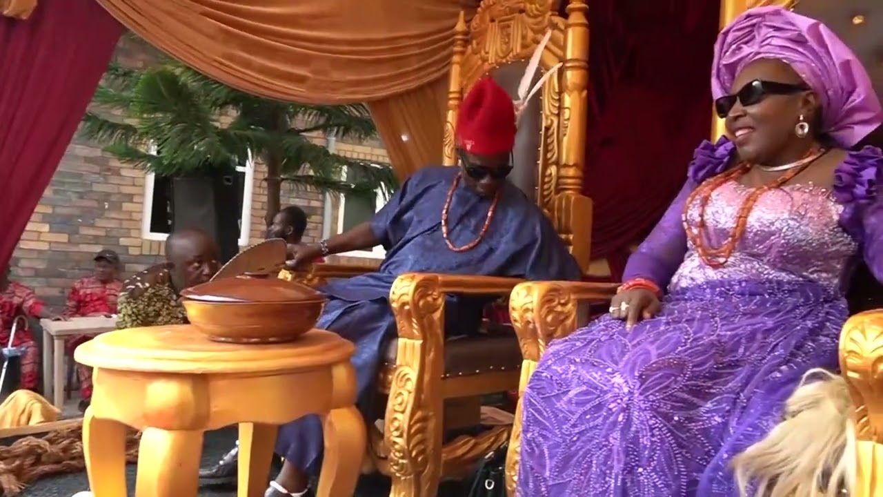 Part 2 of day 6 of the initiation of Chief Kenneth Nwogu into Nze Ogbalu Society of Adazi Nnukwu.