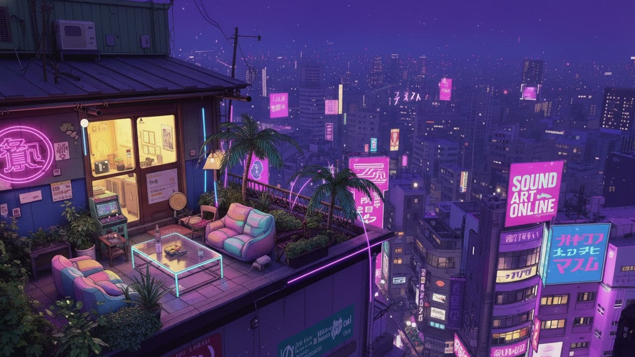 80s City Pop Playlist 🌆 Tokyo Night Ambience | Chill, Study, Relax