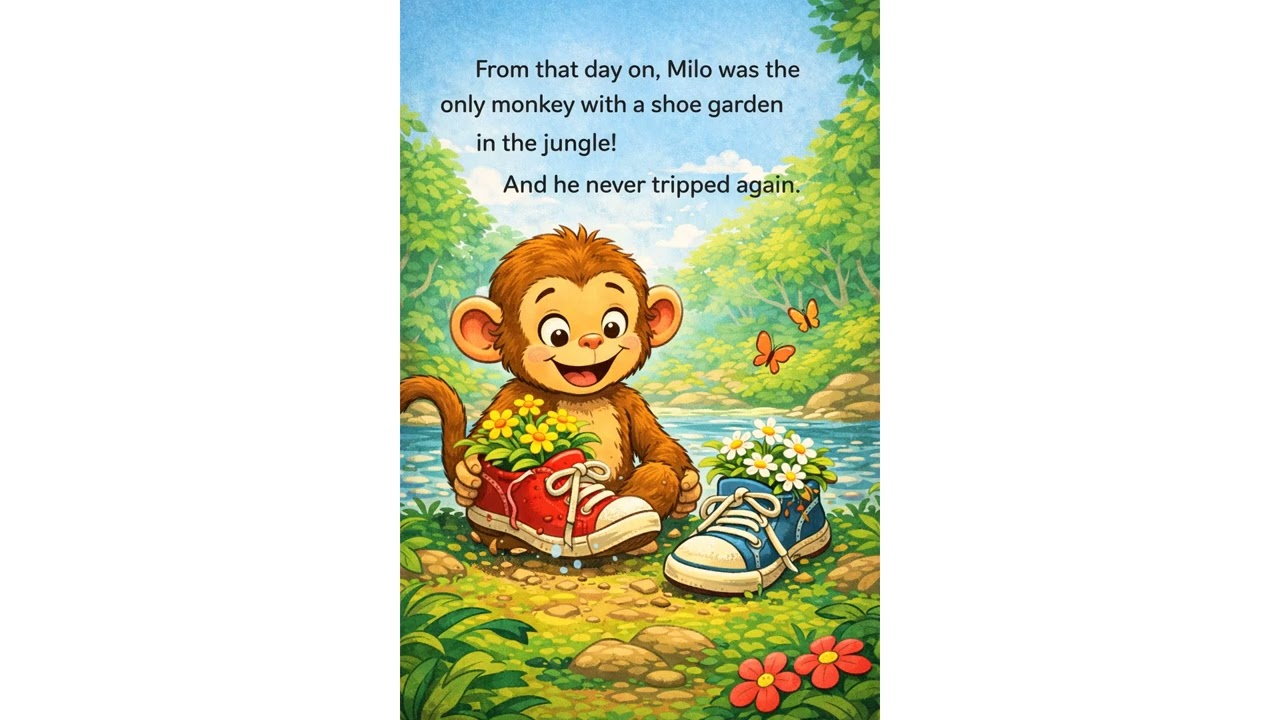 👉 “Aurora Reads: The Monkey Who Wore Shoes”