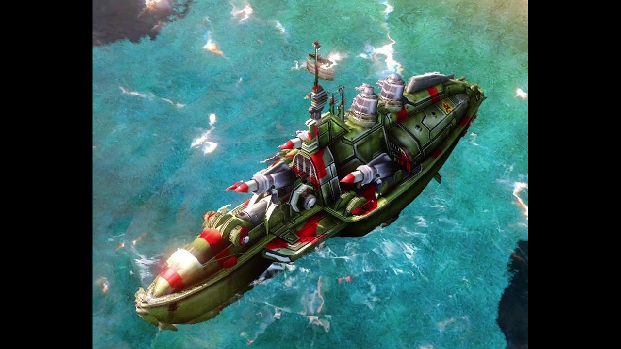 Red Alert 3. Дредноут. Реплики