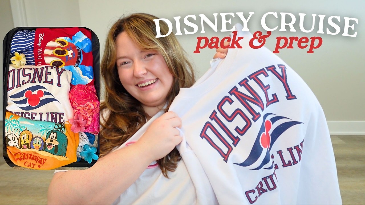 СОБЕРИТЕ ВЕЩИ И ПОДГОТОВЬТЕСЬ К КРУИЗУ DISNEY✈️✨ Круизная компания Disney: список вещей для поезд...
