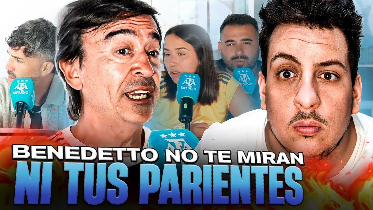 NADIE MIRA AFA ESTUDIO, BENEDETTO DAS VERGUENZA | Reacción Lucas Schmidt