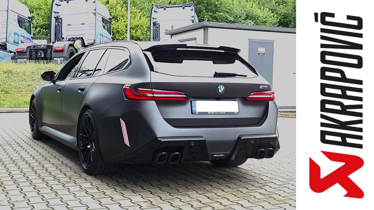 BMW M5 G90/G99 | Wydech Akrapovic Evolution Line Cat-back Exhaust | Wydechowe.pl