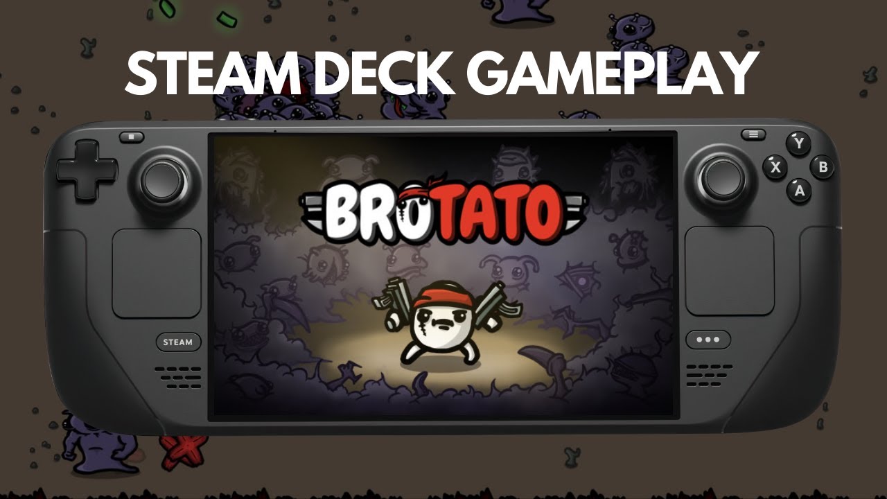 Brotato on Steam Deck | Vampire Survivors with a... potato!