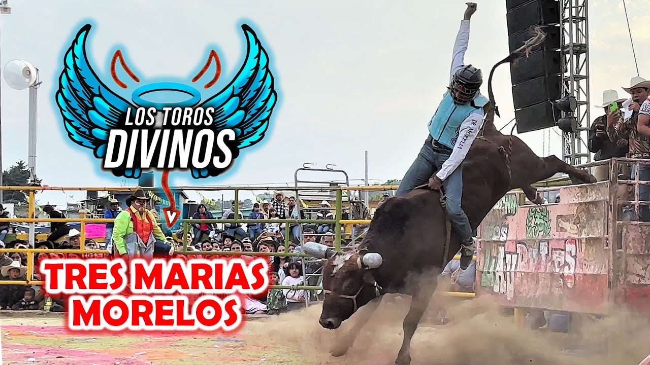 ¡SE AGARRÓ BONITO LA JINETADA! LOS TOROS DIVINOS EN TRES MARIAS MORELOS 2024