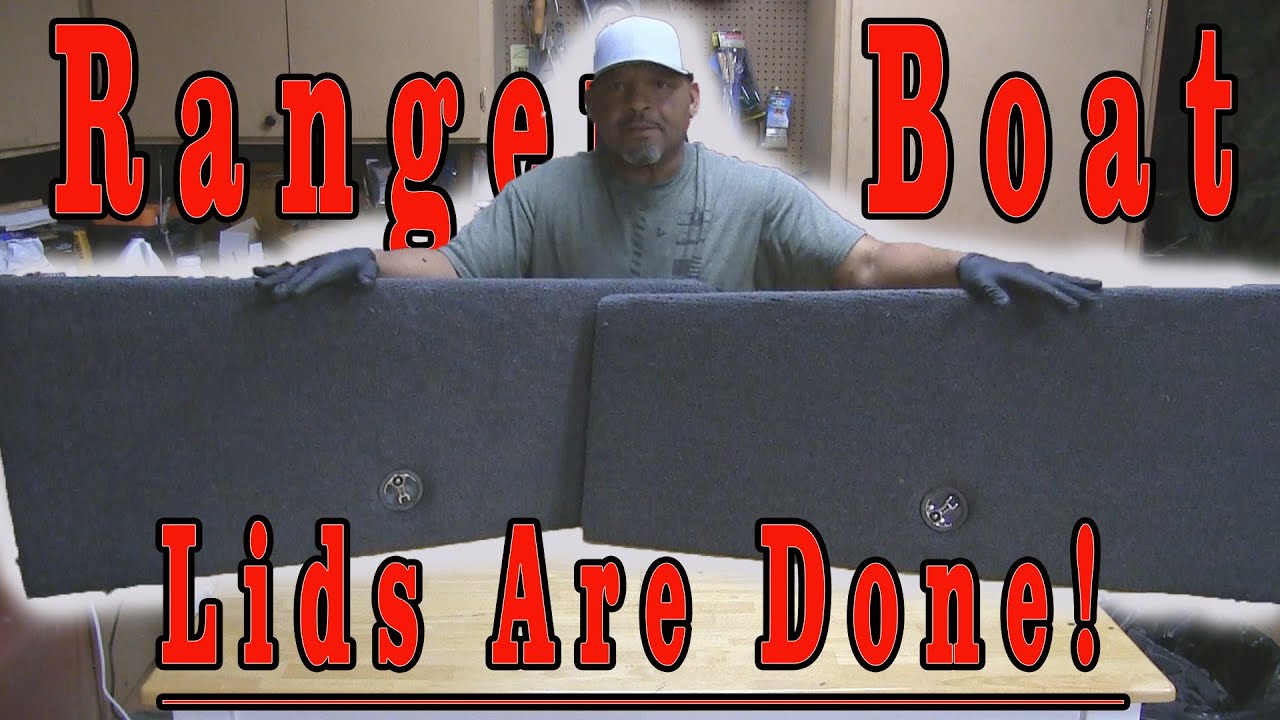 Ranger Boat Compartment Lids, Installing Carpet & Pad (Part 2)