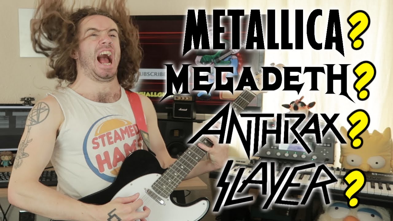 The BIG 4 - Who Had The Best RIFFS?