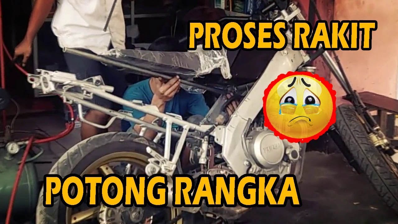 Proses Modifikasi Vixion jadi Trail Supermoto PART I