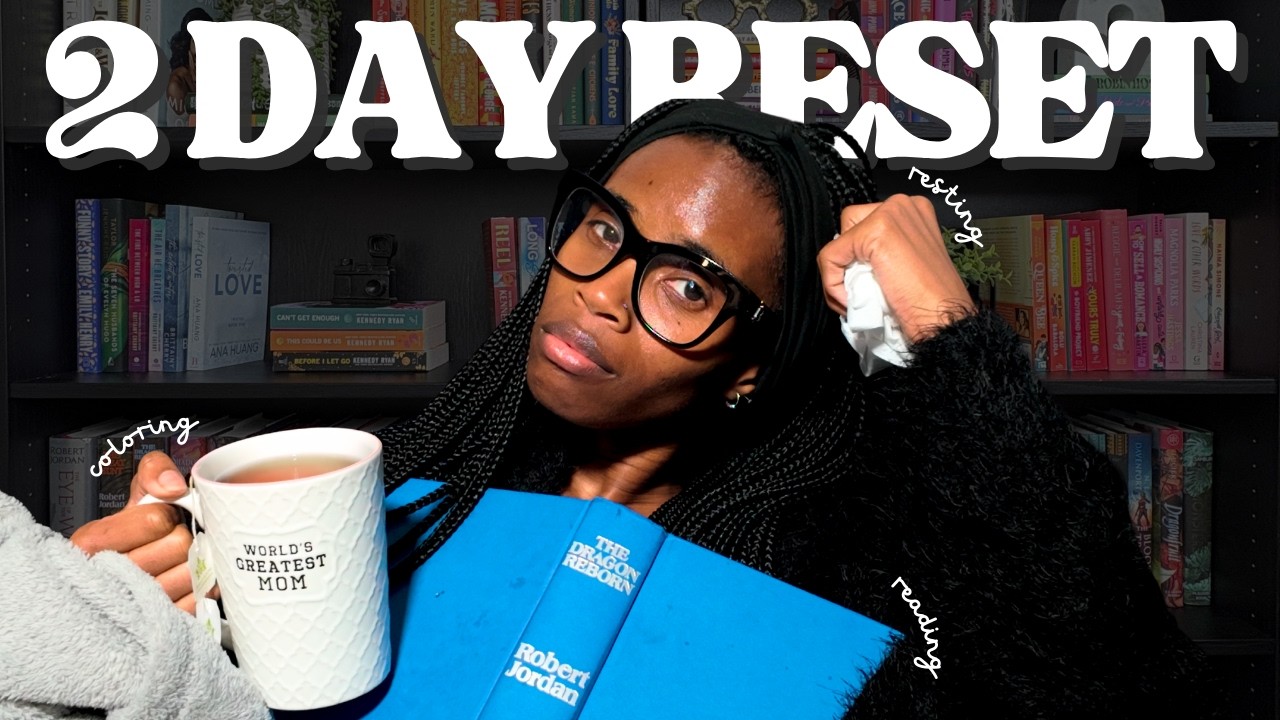 Realistic Sick Day Reset 🤒 Books, Audiobooks & Coloring