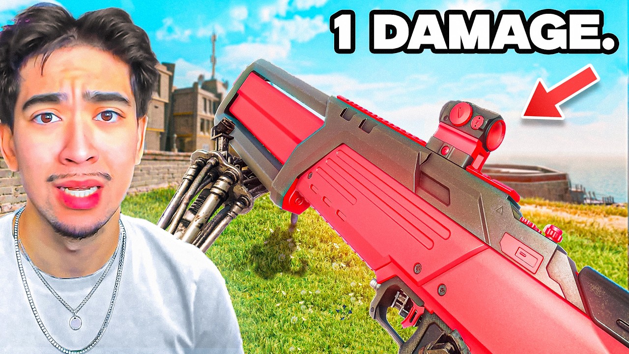 Spectating 44 Players using the WORST Gun in Warzone 😂