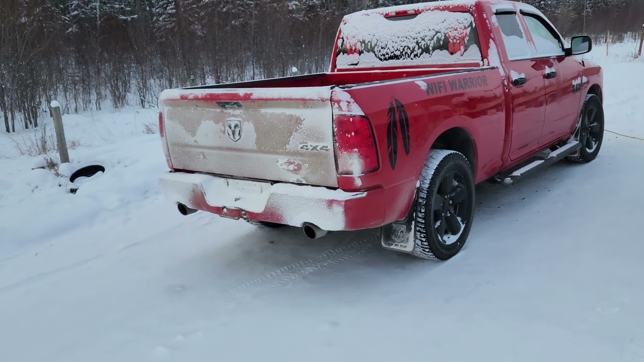 Dodge Ram cold start in Saskatchewan