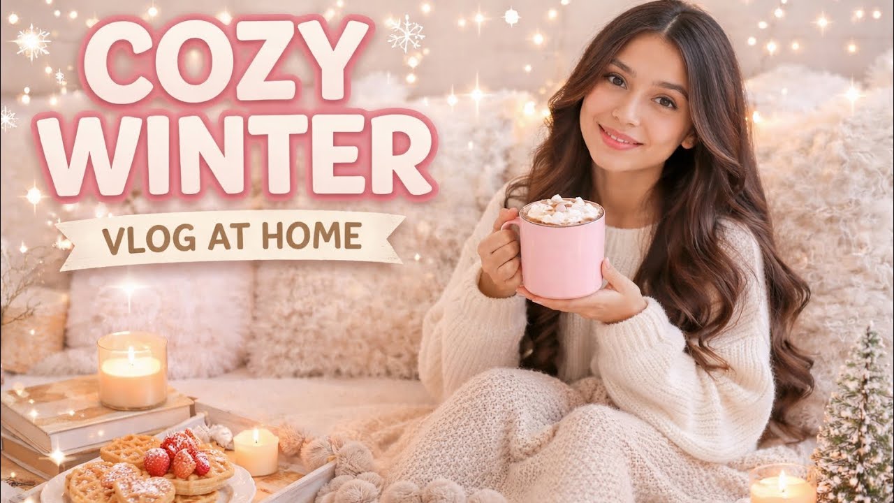 Cozy Winter Vlog at Home ❄️ | Slow Living | Silent Aesthetic Life
