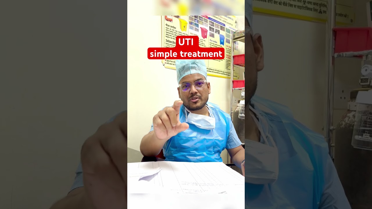 UTI - basic treatment 🥳 #kidney #urology #uti #shorts