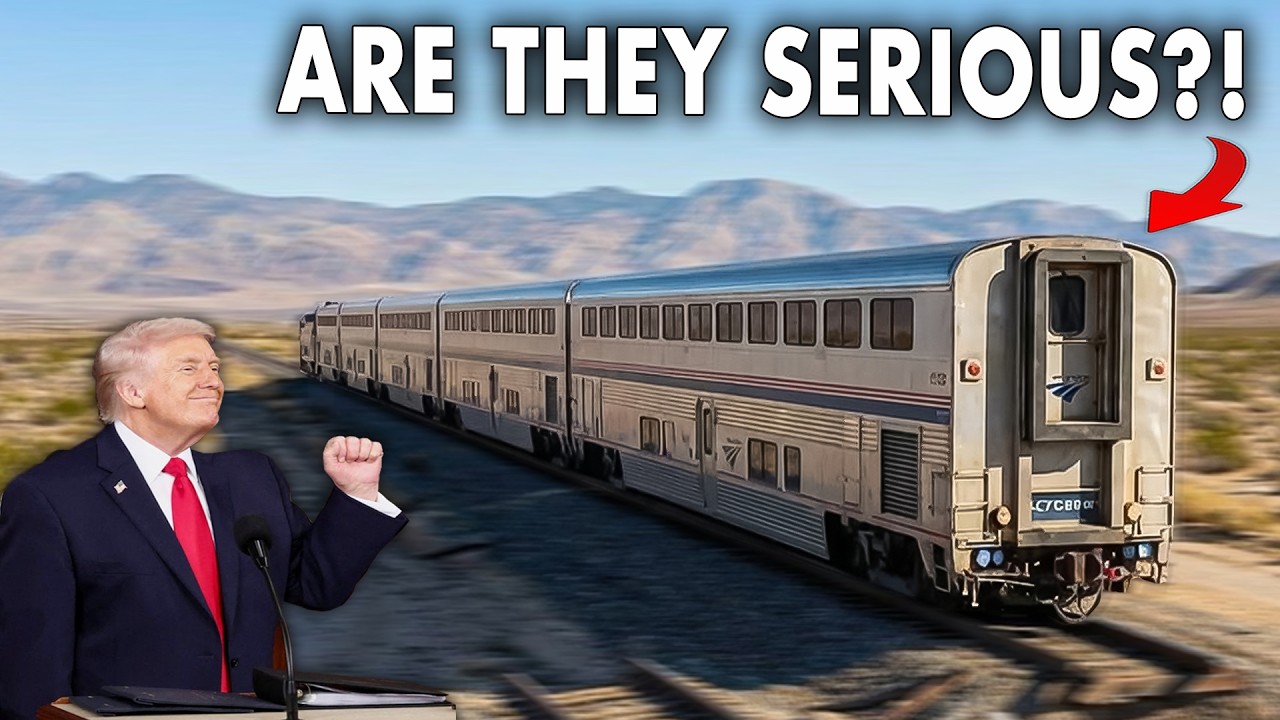 Как изменится будущее Amtrak после заявления президента...?