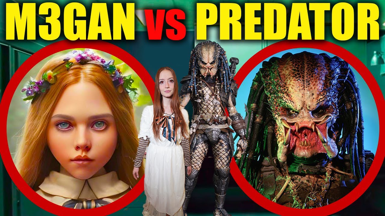 После свадьбы с M3GAN, вы не поверите, что произошло... (M3GAN против PREDATOR!)