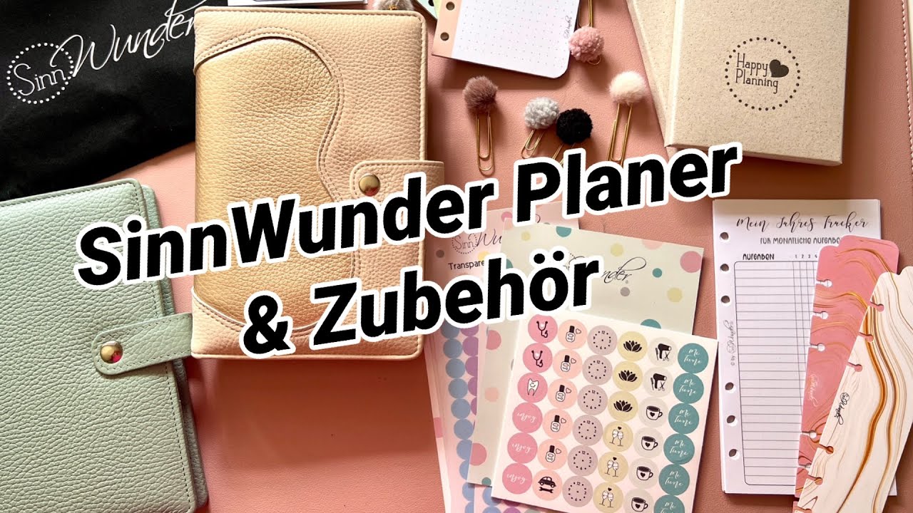 Kalender 2026 | SinnWunder Ringplaner + Zubehör | Produktvorstellung und Code