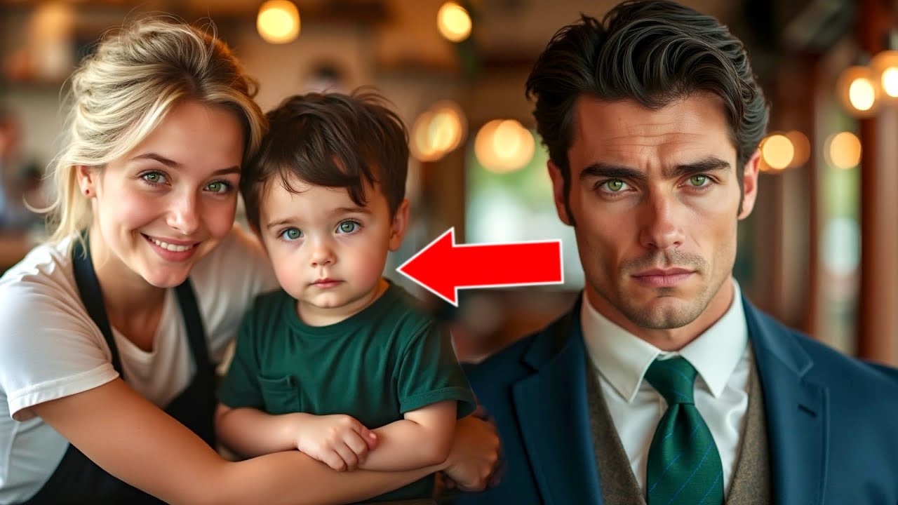 Millionaire CEO walked into a café — and heard a little boy calling his ex “Mom.”