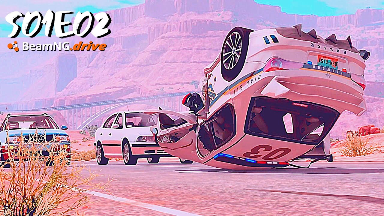 Beamng Drive Movie: Double-Crossed  (+Sound Effects) |PART 2| - S01E02