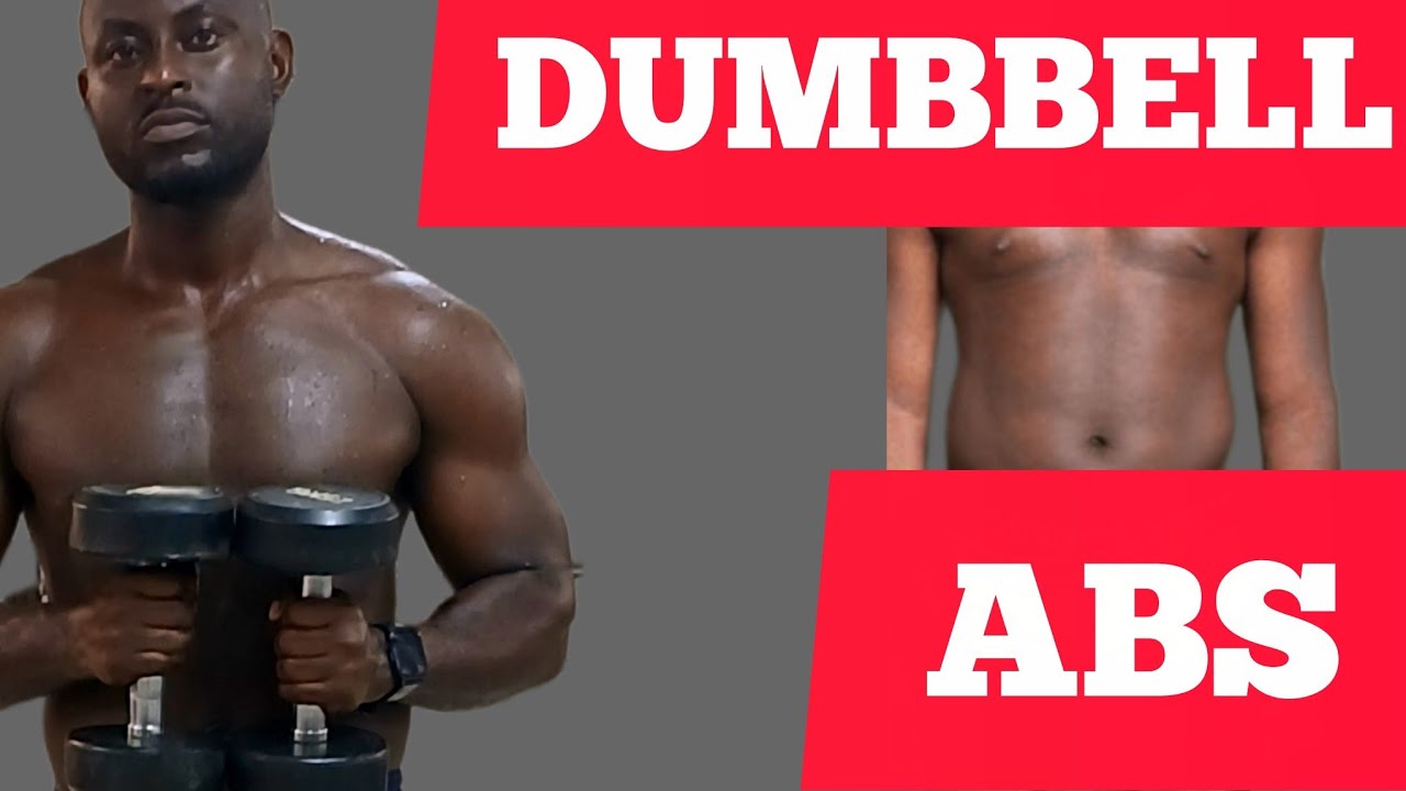 STRONGER ABS with Dumbbells 💪| Ab Workout at Home #absworkout 