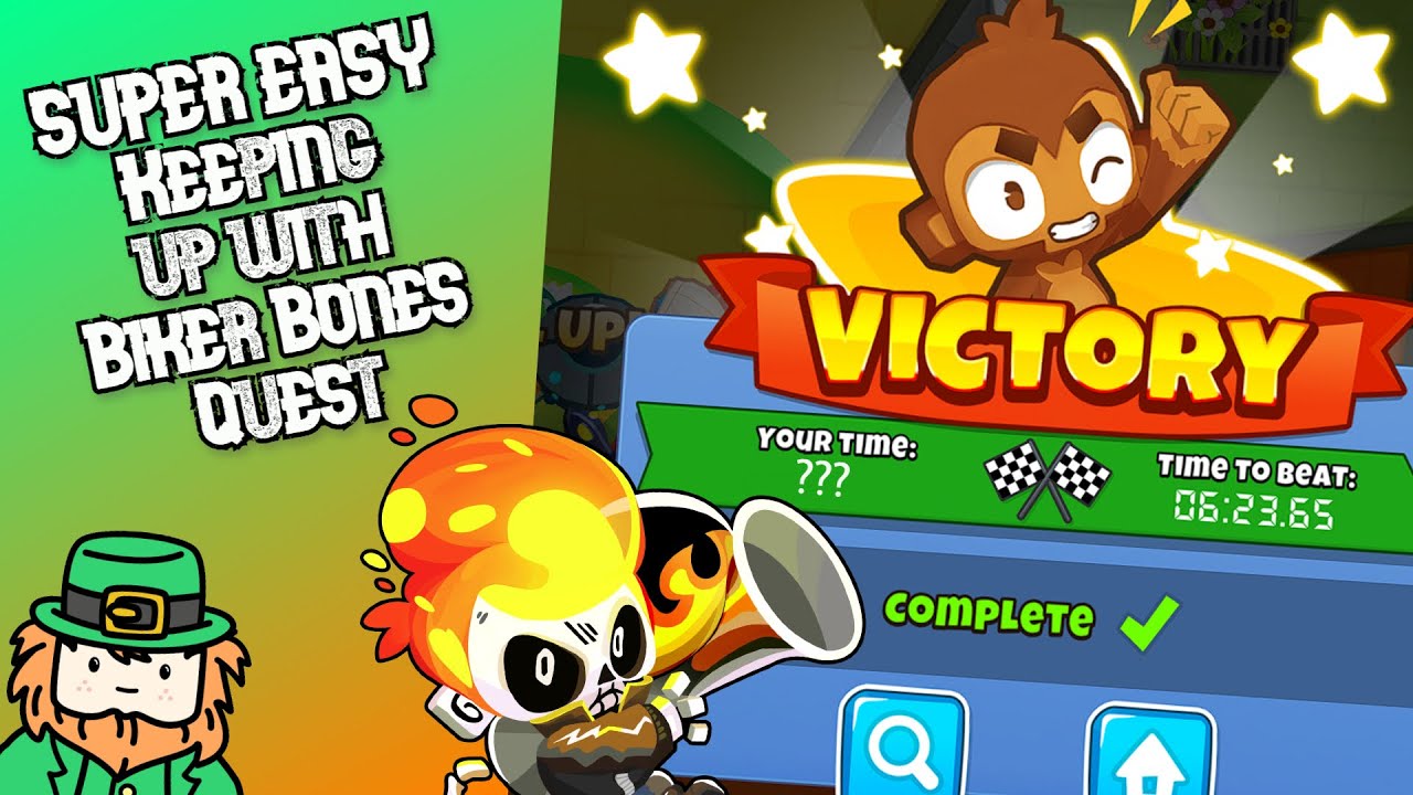 Keeping Up With Biker Bones - Easy tutorial! - BTD6