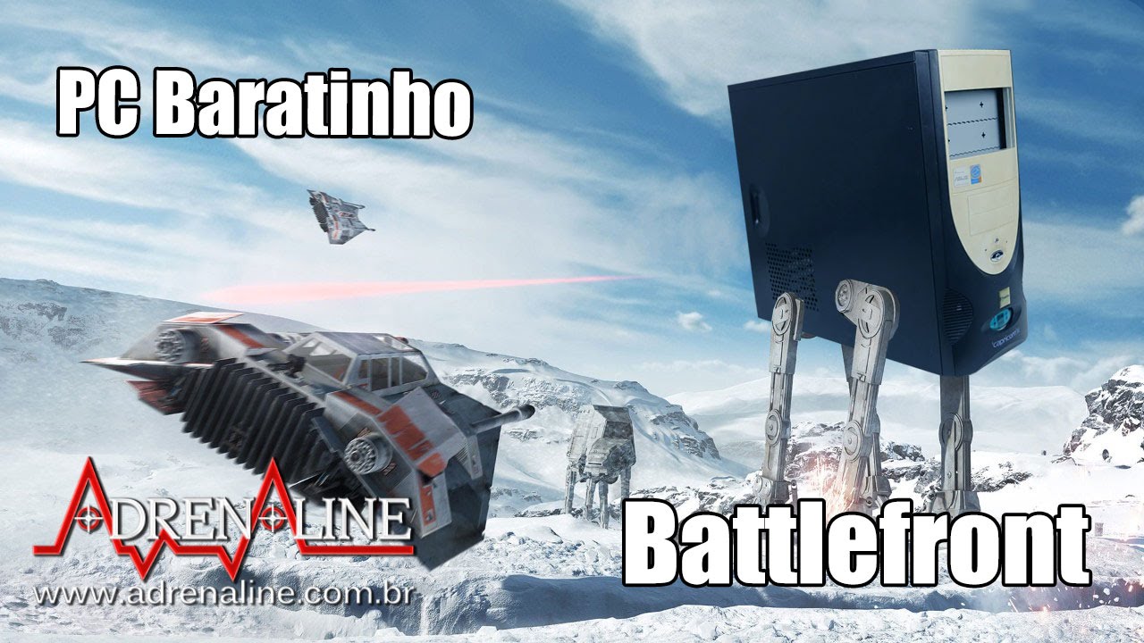 PC Baratinho reformulado para encarar Star Wars Battlefront