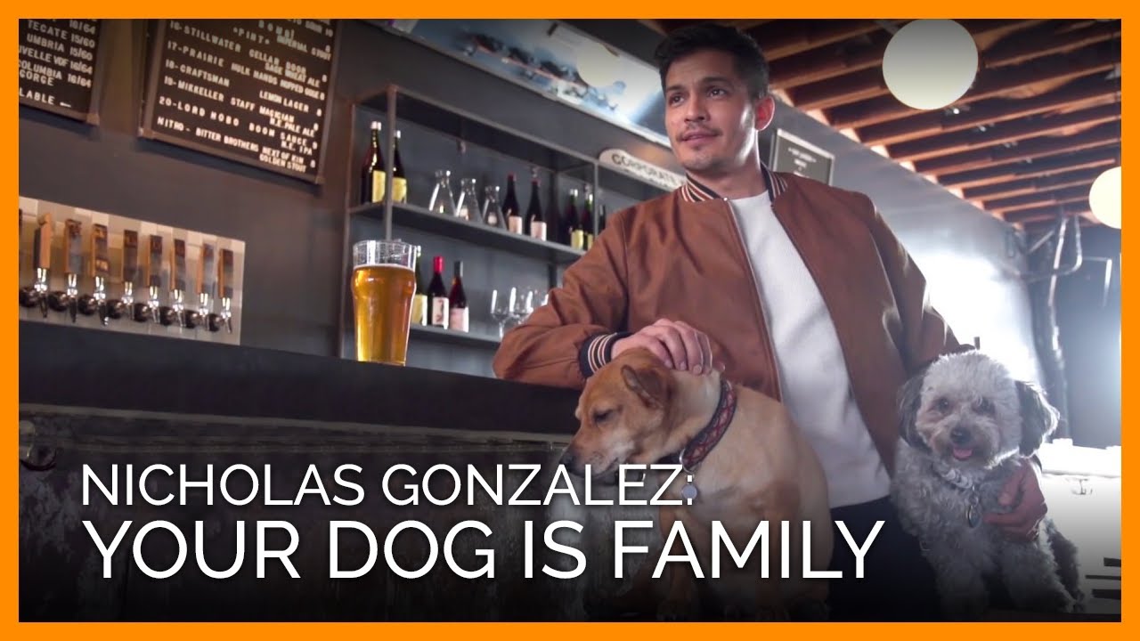 Actor Nicholas Gonzalez Reminds You to Treat Your Dog Like Family