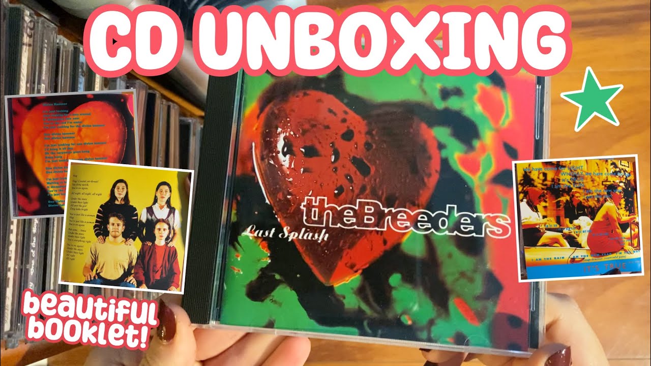 the breeders - last splash (1993) CD unboxing [ thrifted CD ]