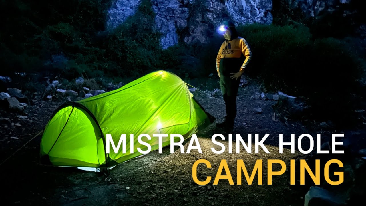 Wild Camping In A Sinkhole Mistra | Leave No Trace | Malta