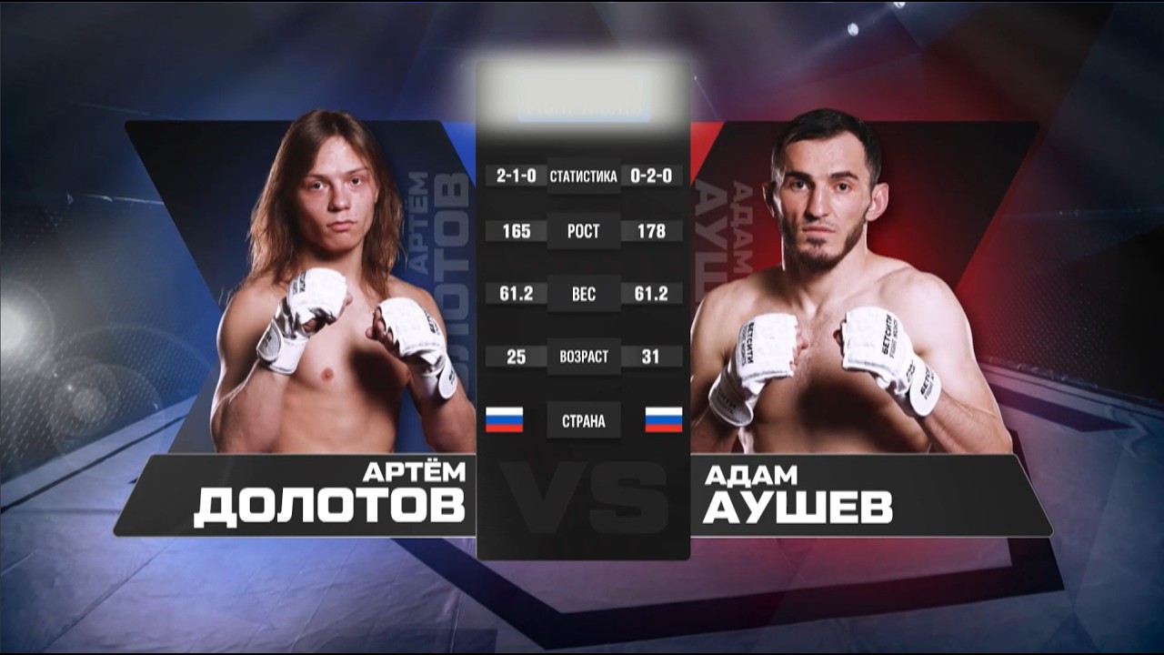 Артем Долотов в vs. Адам Аушев / БЕТСИТИ FIGHT NIGHTS 133