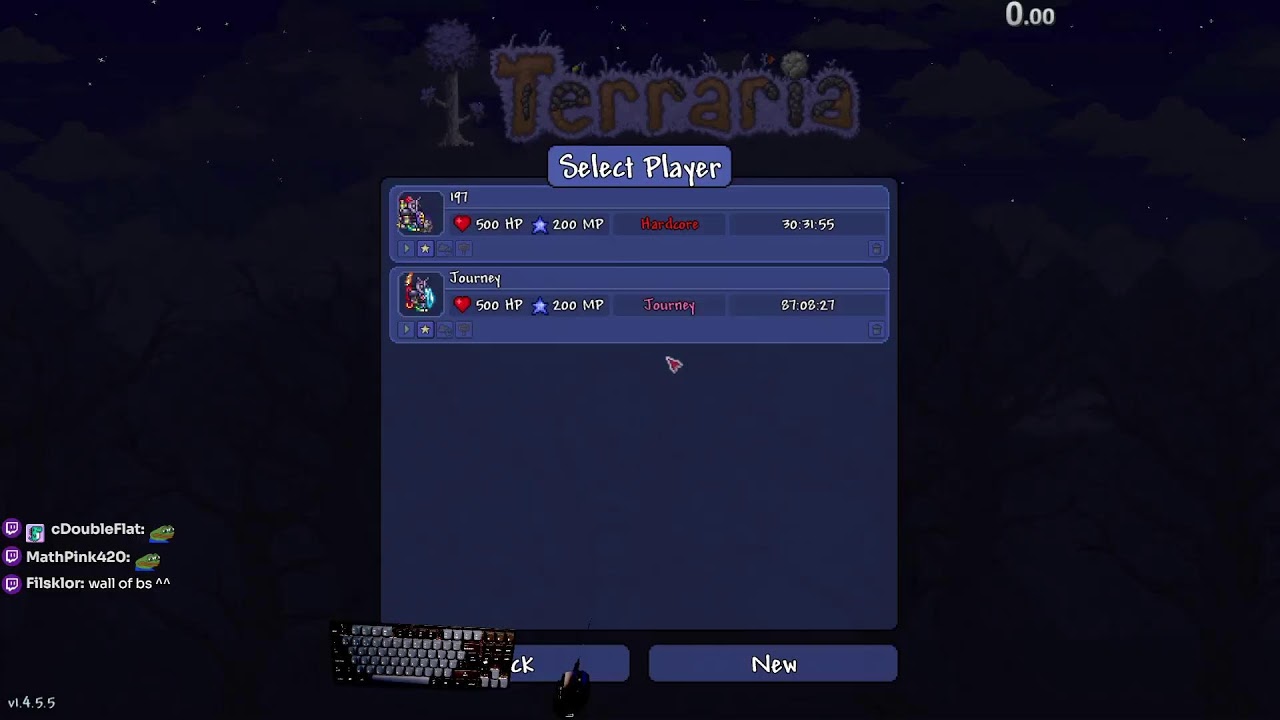 Terarria Hardcore Drunk+For the worthy runs