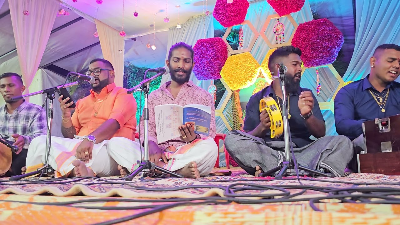 LSIK performing at Siva Supramanya Kovil (Kovil Montagne) Govinden Thiruvizha 2023 Week 4