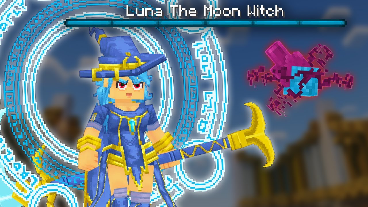 LUNA the Moon Witch BOSS! [MythicMobs x ModelEngine]