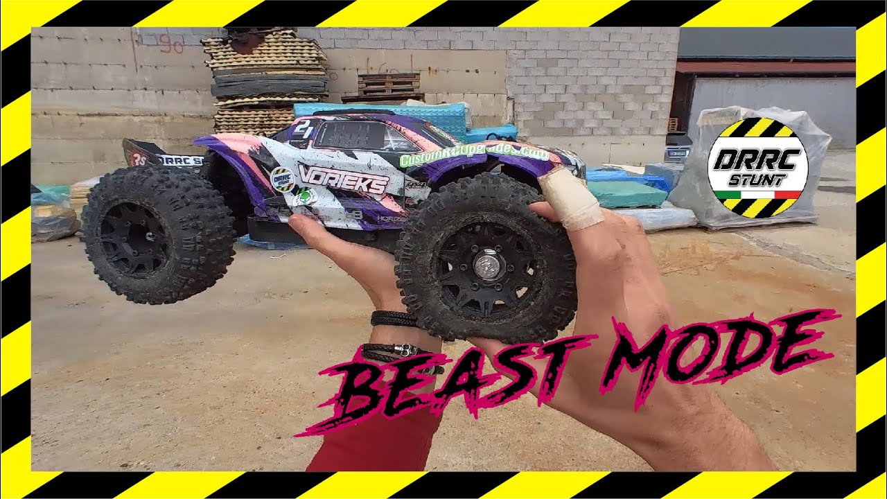 RC Arrma Vortex 3s blx extreme bashing