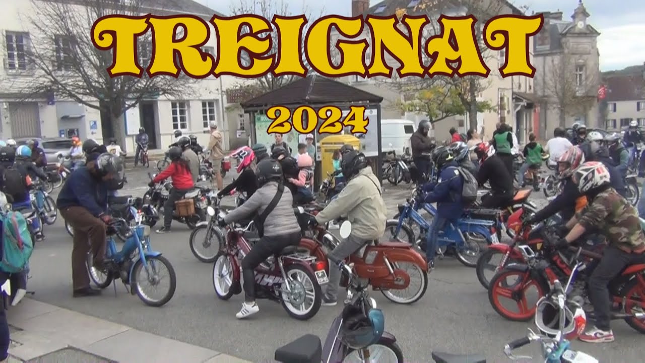 Rassemblement mobylettes Treignat 2024 (en Solex 6000)