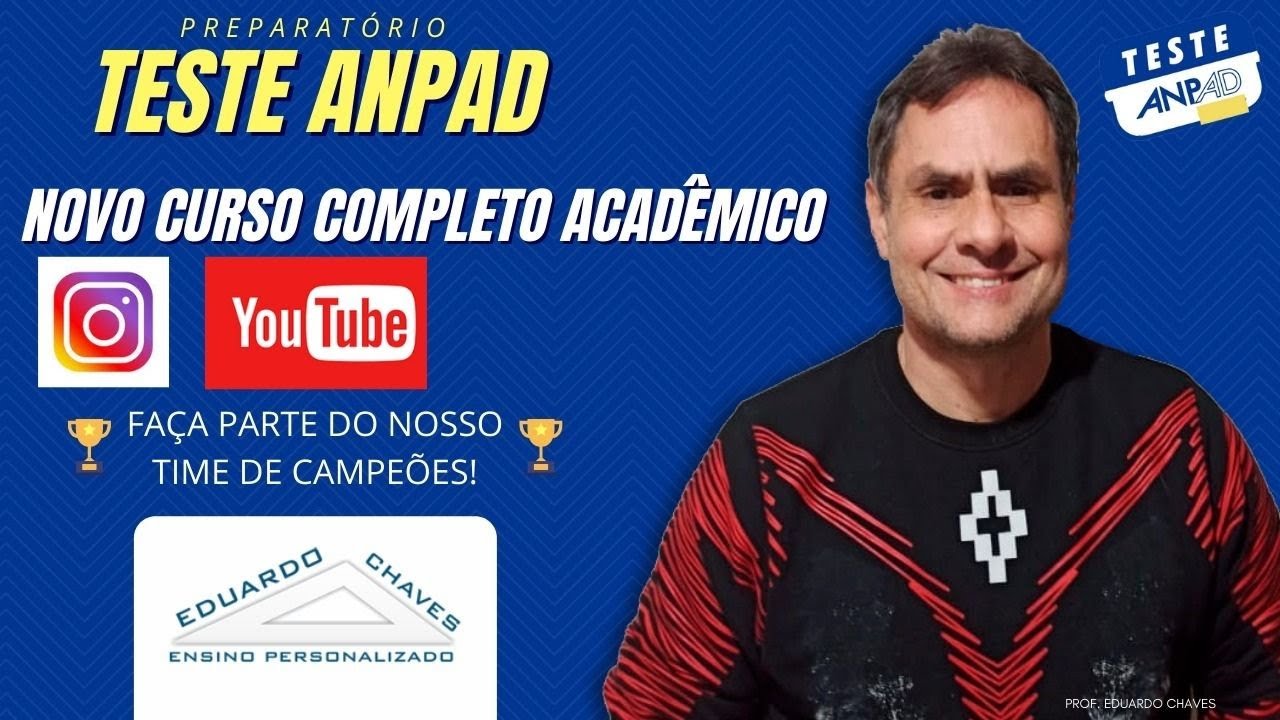 Teste Anpad 2023 - Prova de  Raciocínio Analítico e Língua Portuguesa de  Novembro 2022