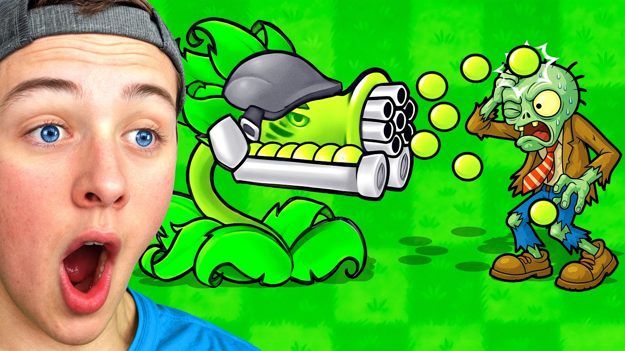 Открываем САМОЕ СИЛЬНОЕ растение в Plants vs Zombies