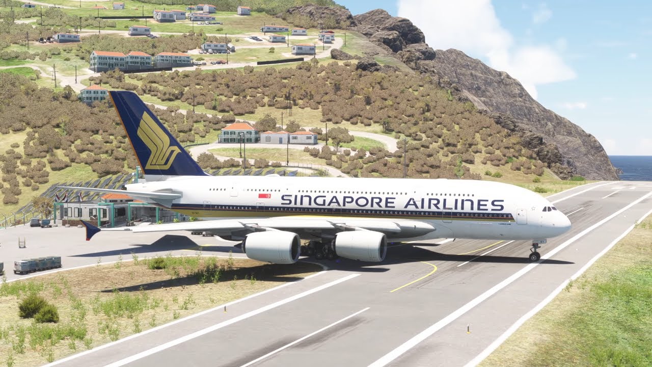 Legendary Pilot Flies Airbus A380 from World’s Shortest Runway